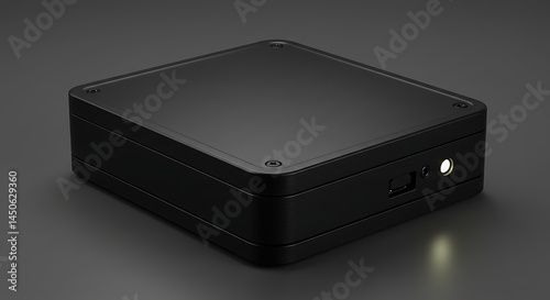 Compact AI-Powered Mini Computer: Sleek Design and Functionality