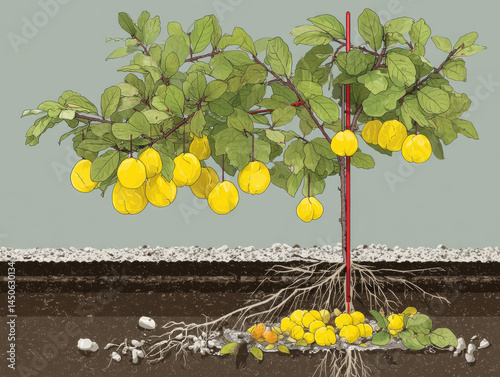 An illustration of kola nut...