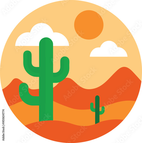 cactus in the desert