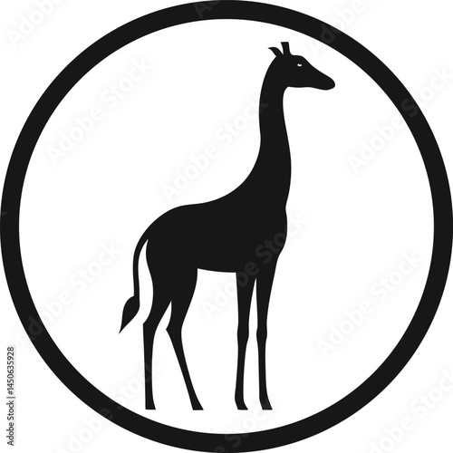 giraffe vector illustration