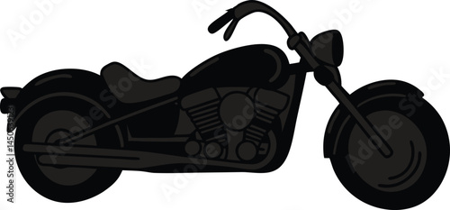 motor bike  silhouette