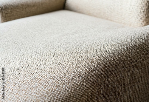 A close up of a couch with a pillow on it.