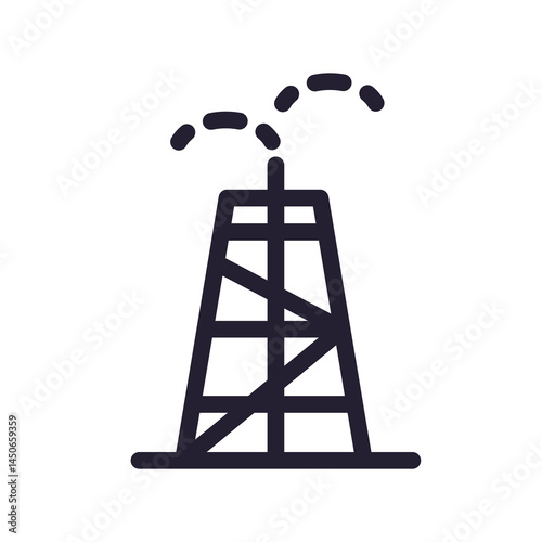 refinery oil icon