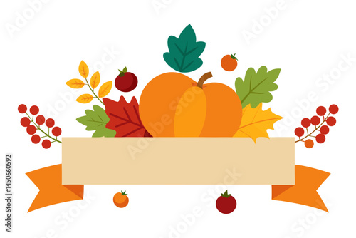 autumn background with fruits