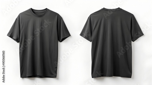 black oversized t shirt mockup front and back cen photo