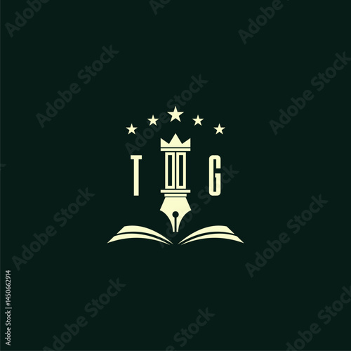 initials design modern legal attorney law firm lawyer advocate consultancy business logo vector