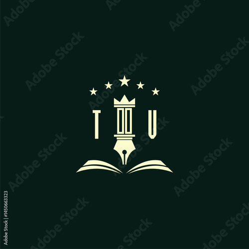 initials design modern legal attorney law firm lawyer advocate consultancy business logo vector
