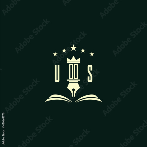 initials design modern legal attorney law firm lawyer advocate consultancy business logo vector
