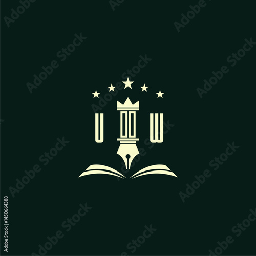 initials design modern legal attorney law firm lawyer advocate consultancy business logo vector