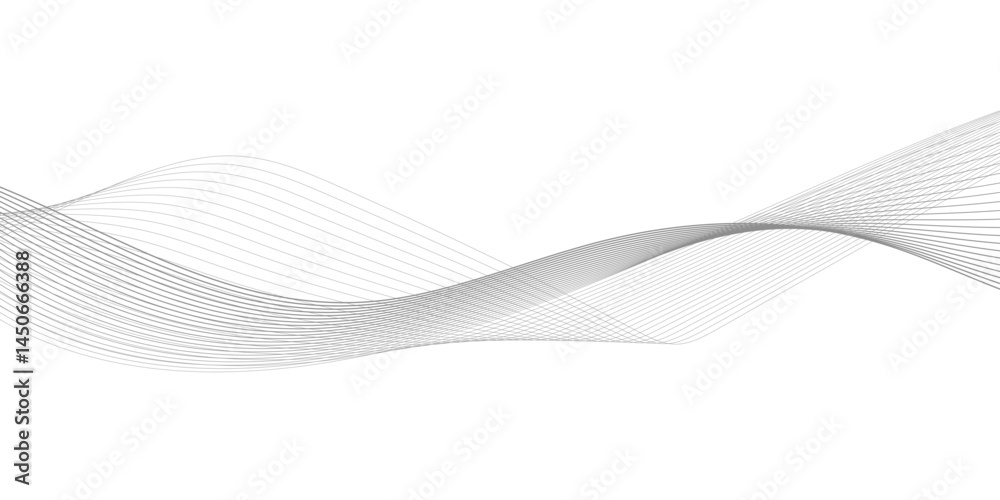 abstract Grey wave line background on white background. abstract Grey wave line background on white background.