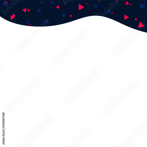 Art Triangle Header Shape