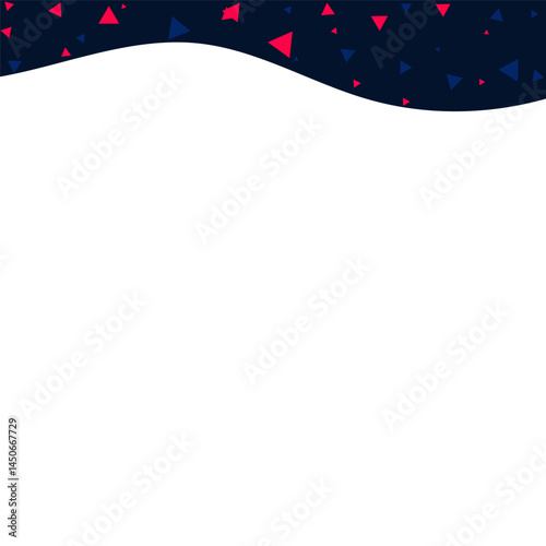 Art Triangle Header Shape