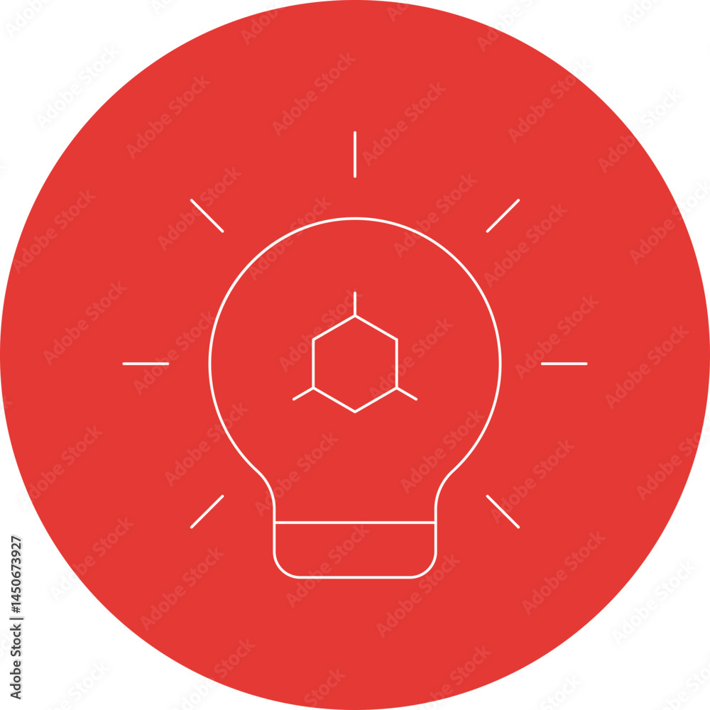 Bulb icon single vector illustration Bulb icon single vector illustration