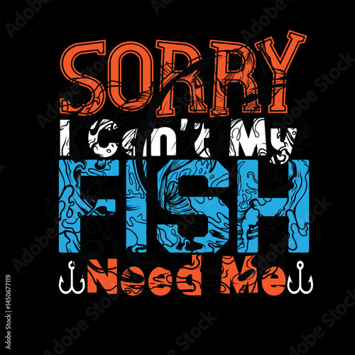 fish T shirt design graphic