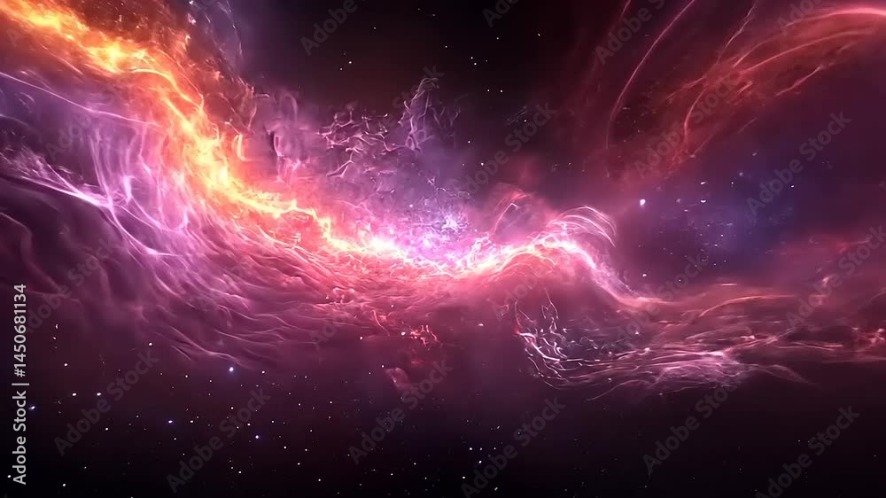 Cosmic nebulae, vibrant colors, swirling patterns, deep space Cosmic nebulae, vibrant colors, swirling patterns, deep space