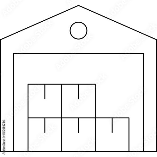 Garrage icon single vector illustration 