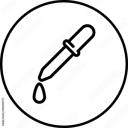 Drop icon single vector illustration 
