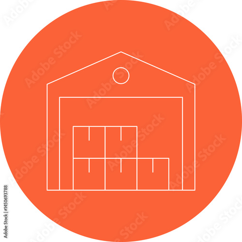 Garrage icon single vector illustration 