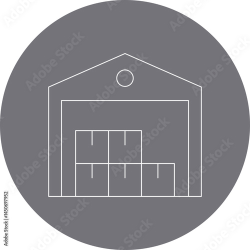 Garrage icon single vector illustration 