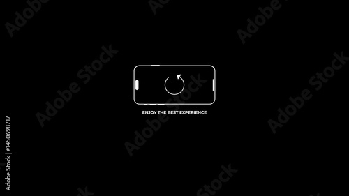 Rotating Smartphone Animation for Mobile App Promo