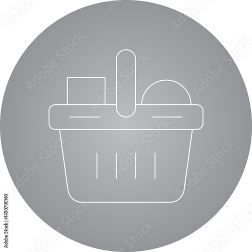 Parcel icon single vector illustration 
