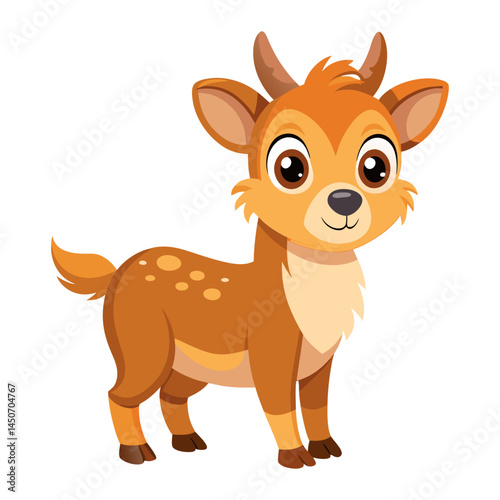 Cute cartoon tiger cub