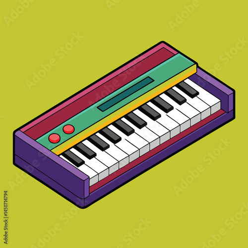 keyboard vector
