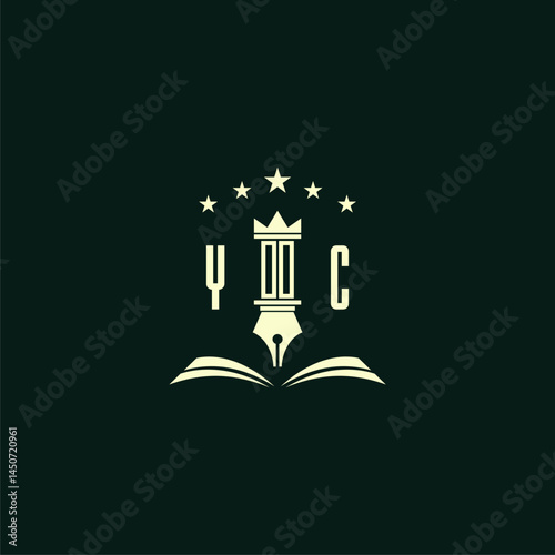 initials design modern legal attorney law firm lawyer advocate consultancy business logo vector