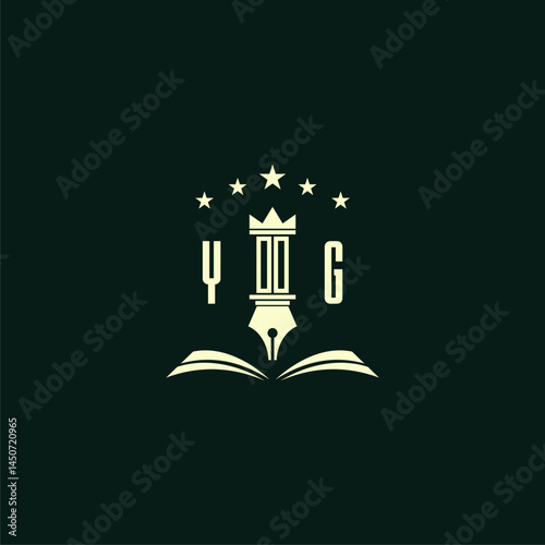 initials design modern legal attorney law firm lawyer advocate consultancy business logo vector