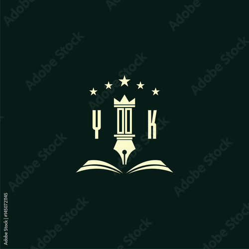 initials design modern legal attorney law firm lawyer advocate consultancy business logo vector