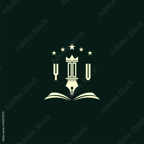 initials design modern legal attorney law firm lawyer advocate consultancy business logo vector
