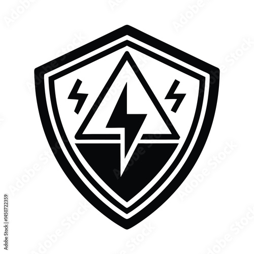 shield with a cross