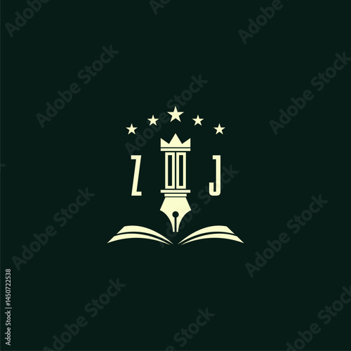 initials design modern legal attorney law firm lawyer advocate consultancy business logo vector