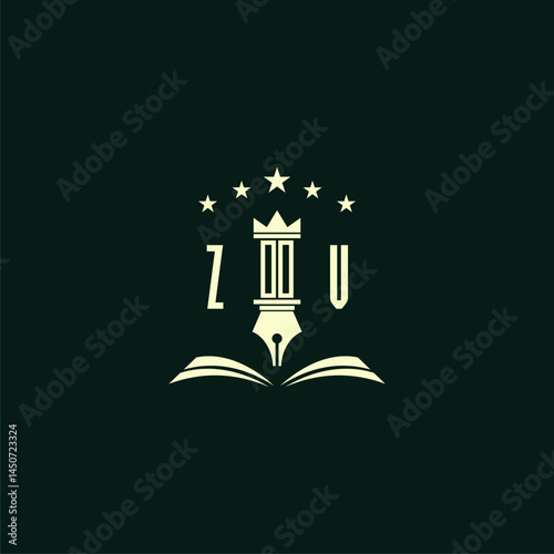 initials design modern legal attorney law firm lawyer advocate consultancy business logo vector