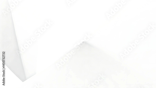 White Abstract Geometric Background Overlap Layer with Lines and Circles
