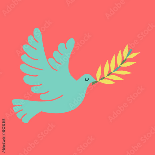 illustration of a dove