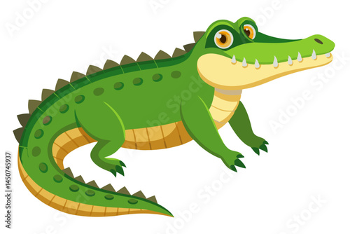 Cartoon crocodile cartoon