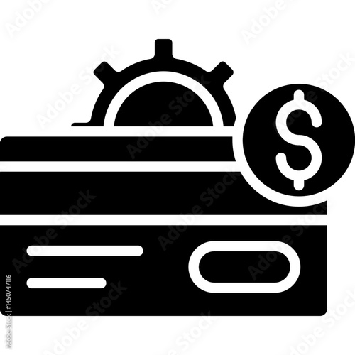 Card Transaction Icon Vector Element