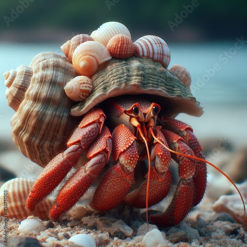 A Hermit in borrowed shells