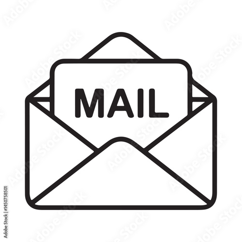 e mail  vector icon