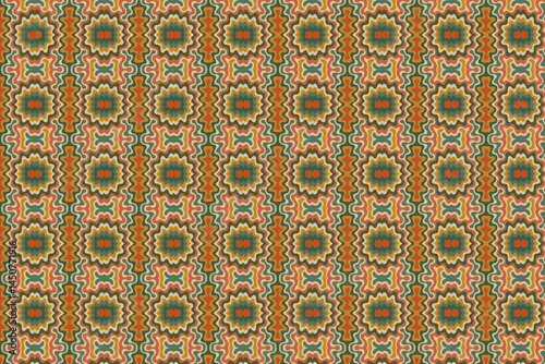 Ornate Geometric Tile Pattern for Posters and Fabric Designs