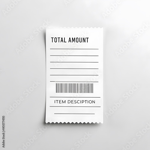 Blank Receipt Template