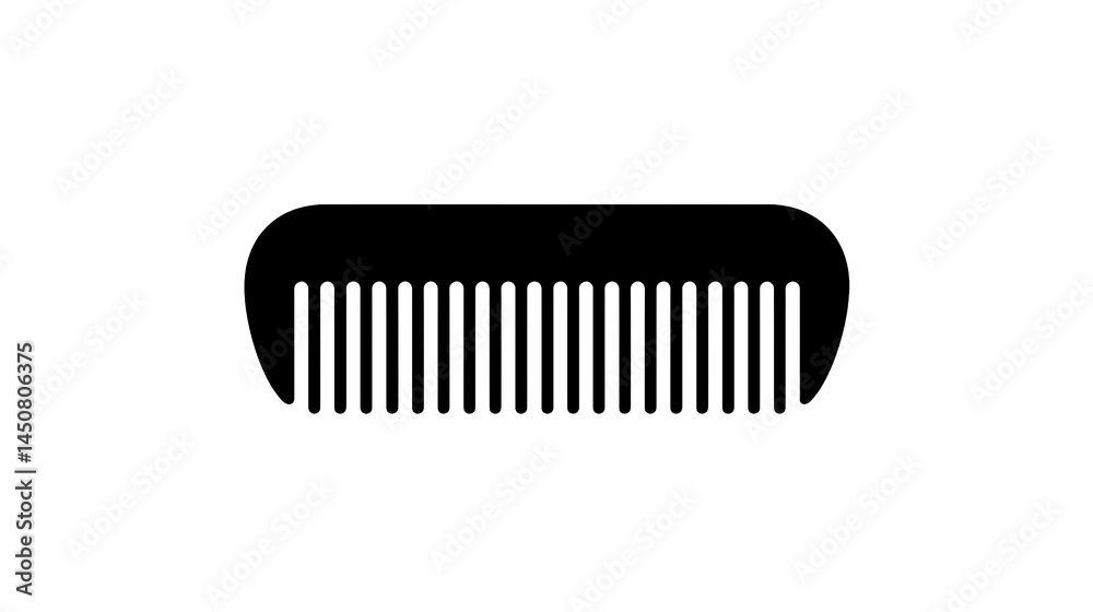 A comb isolated on transparent background A comb isolated on transparent background