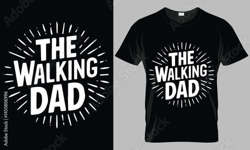 Fathers day typography motivational t-shirt design 
