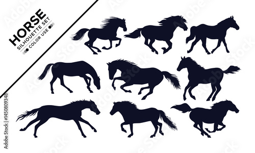 Horse Silhouettes