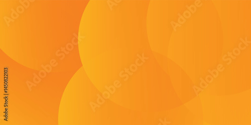 Abstract orange background with circles. Vector illustration eps10