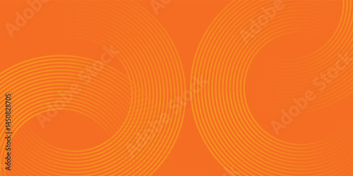 Abstract orange background with circles. Vector illustration moden gradient background vector eps10