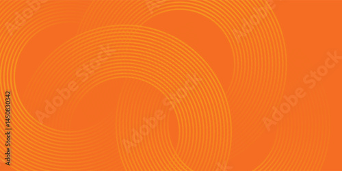 Abstract orange background with circles. Vector illustration moden gradient background vector eps10