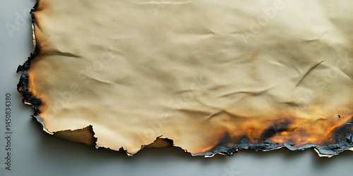 Burnt Edges Texture: High-Resolution Background Image