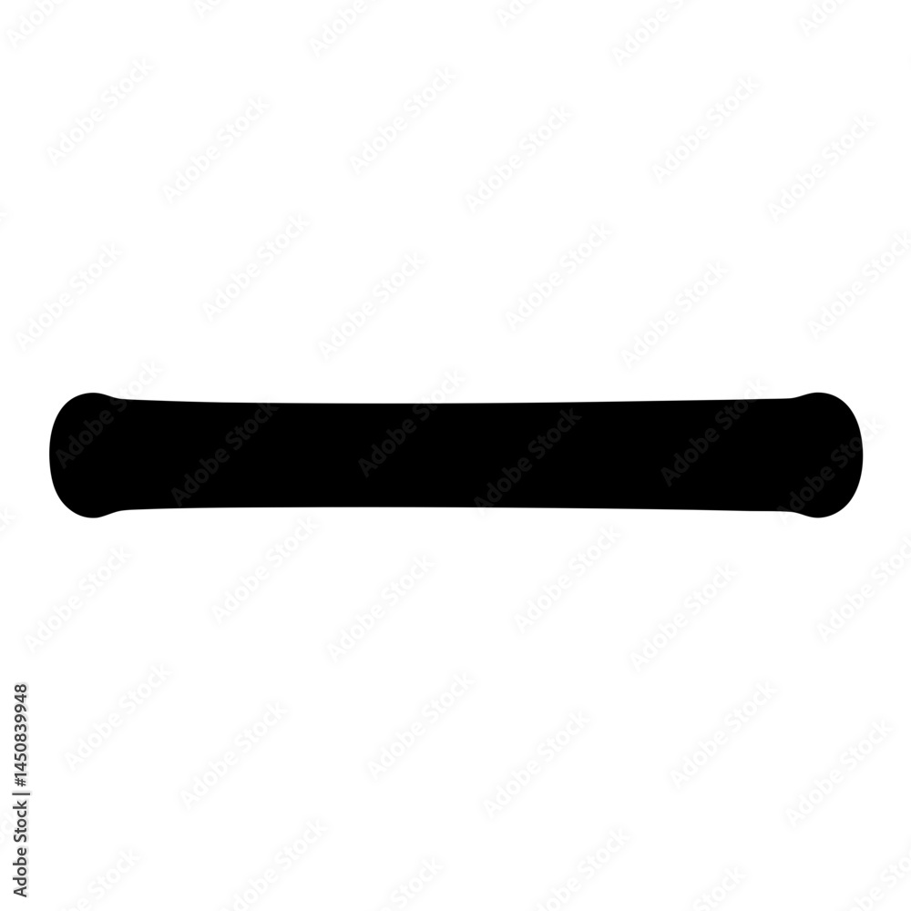 Black geometric shape on white background illustrating abstract design simplicity and symmetry Black geometric shape on white background illustrating abstract design simplicity and symmetry